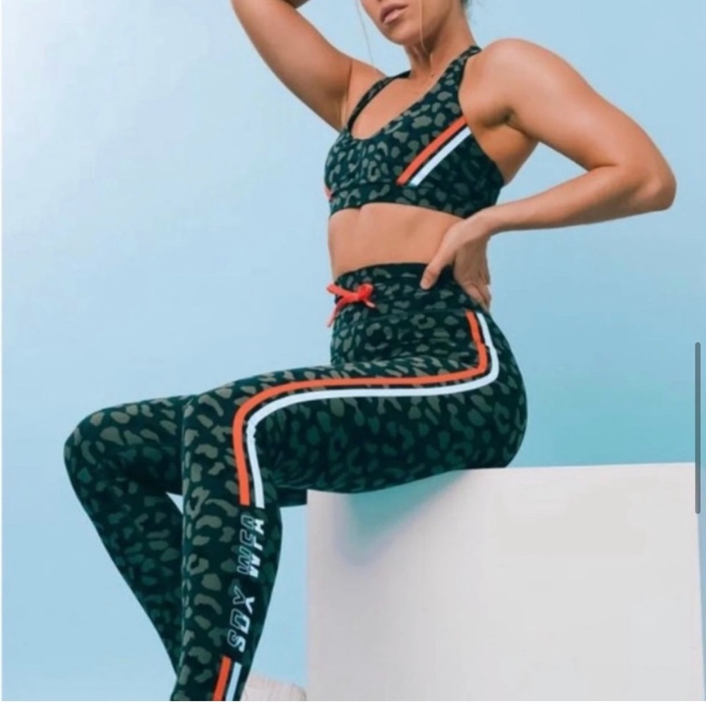 Sarah’s day x white fox boutique camo leggings
